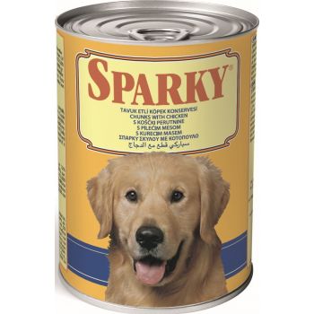  Sparky Chunks Adult Dog Wet Food With chicken 
