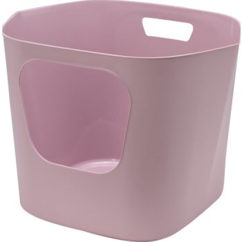  Moderna Lotus Cat Litter Box 54.4 x 43.9 x 40.5 cm-Soft Lila 