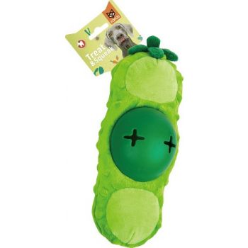  FOFOS Cute Green Bean Treat Dispensing Dog Toys 