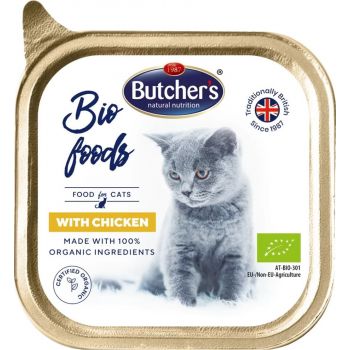  Butcher’s Bio Foods with Chicken Wet Cat Food, 85g 