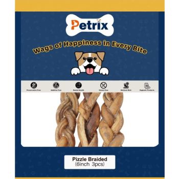  Petrix Pizzle Braided 6 Inches 3 Pcs 