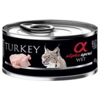 Alpha Spirit Cat Wet Food TURKEY 85g