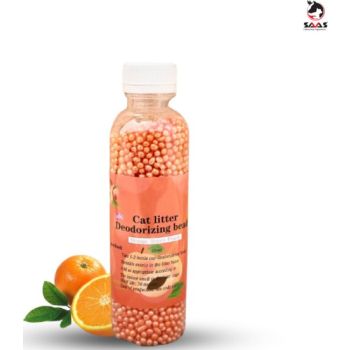  Cat Litter Deoderizing Beads 250ml-Orange 