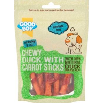  Dog Chewing Bones Duck Carrot Stick 90G 