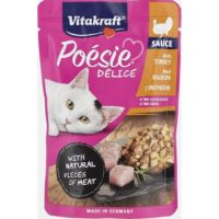 Vitakraft Adult Cat Poesie Delice Turkey 85 g Pouch