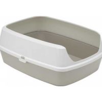 Moderna Maryloo with Rim Litter Tray Large Red L 50.2 x W 38.4 x H 16.1 ...