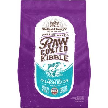  Stella & Chewy’s Baked Kibble for Cats – Raw Coated Wild-Caught Salmon Recipe 1.1kgs 