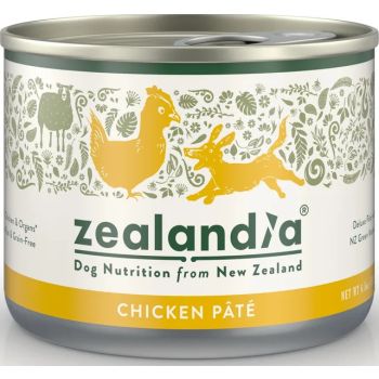  Zealandia Chicken Pâté Wet Dog Food 185g 