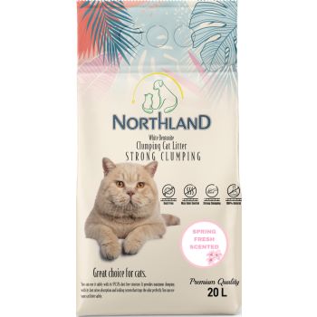  Northland Bentonite Clumping Cat Litter - Spring Fresh [Volume - 20L] 