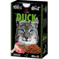 Alpha Spirit Natural Snacks for Cats - Duck 80g