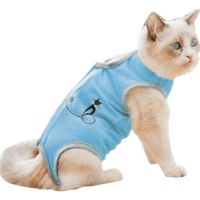 Cozy Paws Cat Surgical Recovery Suit - Small