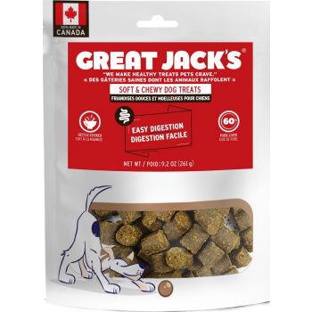  Great Jack’s Easy Digestion Grain-Free Dog Treats 9.2oz / 261gm 