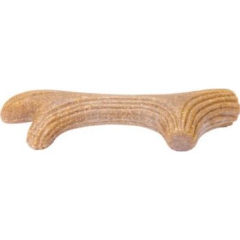  Dog Chew Wooden Antler with Natural Wood and Synthetic Large 