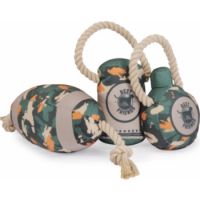 Camon Dog Toys With Rope Handle And Squeaker 1pcs