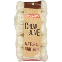 SNACKY WHITE PRESSED BONE 2-2,5” 90G