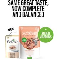 Schesir Cat Pouch Jelly Tuna With Salmon 85gm