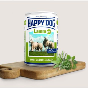  Happy Dog Wet Food  Pure Lamb 0.4 kg 