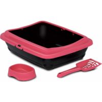 Bergamo BIRBA KIT Pink (Litter Box+Scoop+Bowl)