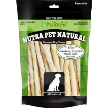  Nutrapet Dog Chew Twisted Sticks 300G 