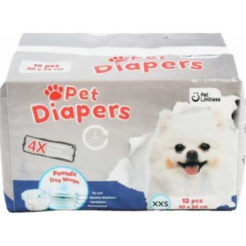  Petbroo Female Pet Diaper XXS-PB11053004 