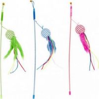 Playing Rod Feathered Ball - Mix
