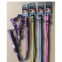 PANDA LEASH+HARNESS+COLLAR 15mmx35-50cm+15mmx120cm