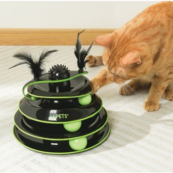  M-PETS Play Tower Castle Cat Toys 