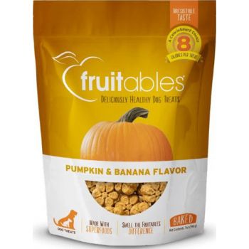  Fruitables Dog Treats Pumpkin & Banana 198gr 