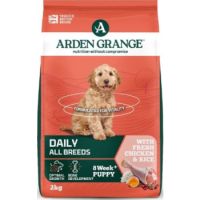 Arden Grange Daily All Breeds Puppy with Fresh Chicken & Rice Dry Dog Food 2kg