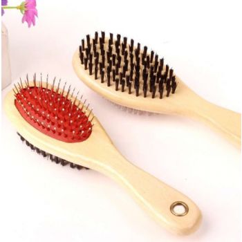  SaaS Double side pet brush with comb 