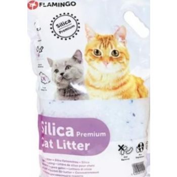  Flamingo Percato Premium Silica Cat Litter 10L 