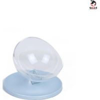Saas Egg Shape Pet Single Bowls Blue