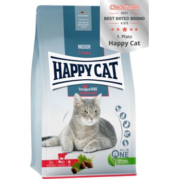  Happy Cat Dry Food Indoor Adult Voralpen Rind 1.3kg 