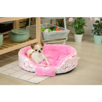  Creature OVAL BED FUR NO.2 (43x56x13 