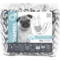 M-PETS Male Dog Diapers S 12 Pack