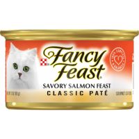 Purina Fancy Feast Classic Savory Salmon Pate, Wet Cat Food 85 grams