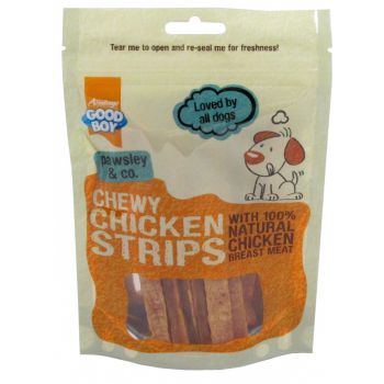  Dog Treats Chewy Chicken Strips - 100G 