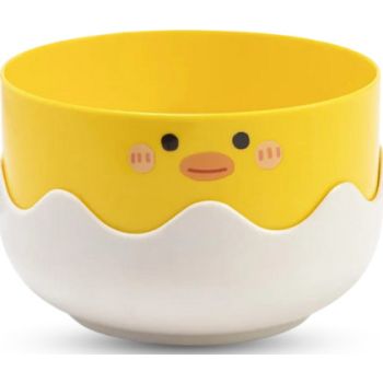  Saas Pet Single With Steel Bowls Yellow 