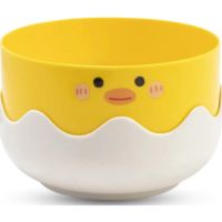 Saas Pet Single With Steel Bowls Yellow