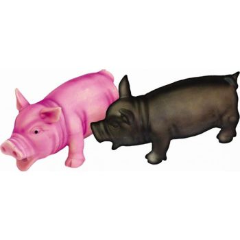  Freedog Durable Piglet PINK Dog Toys with Real Piggy Sound 22cm 