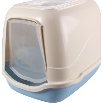  Closed Cat litter box with Scoop and deodorants 