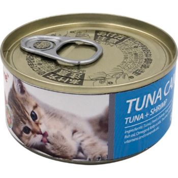  Bioline Cat Wet Tuna Shrimp Can 80g 