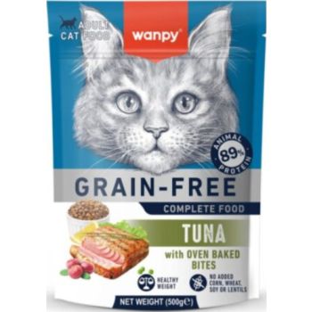  Wanpy Grain Free Complete Food for Adult Cat – Tuna Recipe 500g 