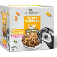 Applaws Taste Topper in Broth Chicken Selection Wet Dog Food 8 x 156g Tins