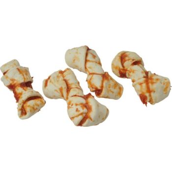  Petrix Knotted Bones Chicken Wrapped 4" - 4 Pcs 