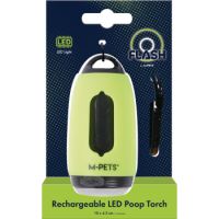 M-PETS Flash Led Poop Torch Green