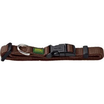  Hunter Vario Basic Dog Collar Brown Small  22 – 35 cm 