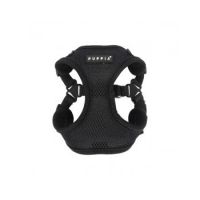 PUPPIA SOFT HARNESS C BLACK L Neck 14.2-16.5" Chest 15.4-17.3"