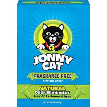 Jonny Cat Fragrance Free Clay Cat Litter, 20 Lb 
