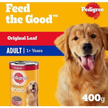  Pedigree Beef Loaf Wet Dog Food - 400G 